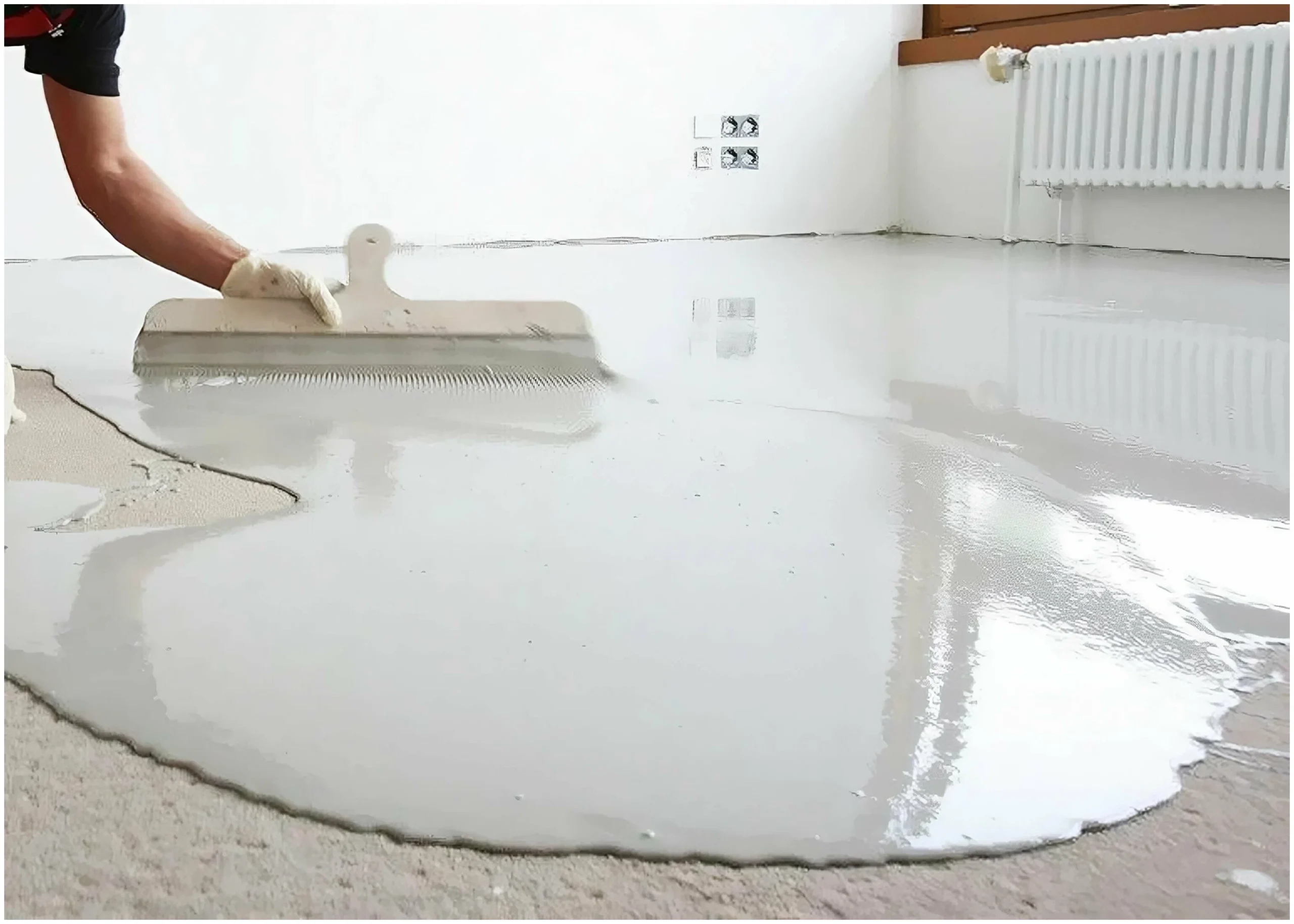 Self Leveling Epoksi Zemin Kaplama Uygulaması